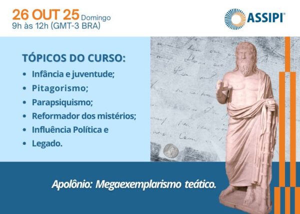 Apolônio de Tiana (Profº Jarbas Paranhos / Híbrido / 26/10/25 - Dom) - Imagem 2