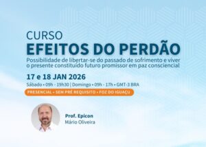 Efeitos do Perdão (Prof. Mário Oliveira / Presencial / 17 e 18/01/2026 - Sab e Dom)