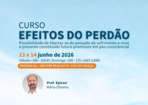 Efeitos do Perdão (Prof. Mário Oliveira / Presencial / 13 e 14/06/2026 - Sab e Dom)