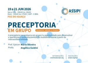 Preceptoria Parapsíquica em Grupo (Profº Mário Oliveira / 19 a 21/06/2026)